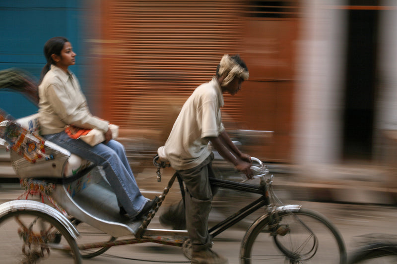 Rickshaw ride in Varanasi #5/8