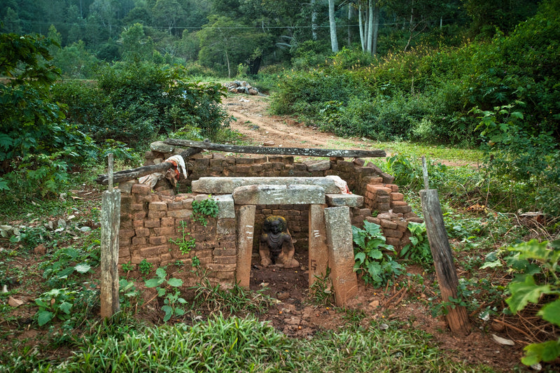 Small ancient shrine in the Kolli Hills #1/8