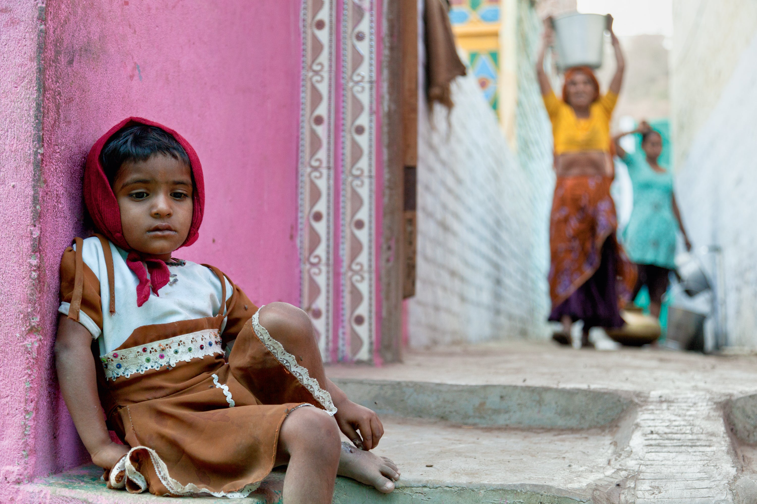 Child in Varshana, Uttar Pradesh #6/8
